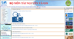 Desktop Screenshot of gis.hcmuaf.edu.vn
